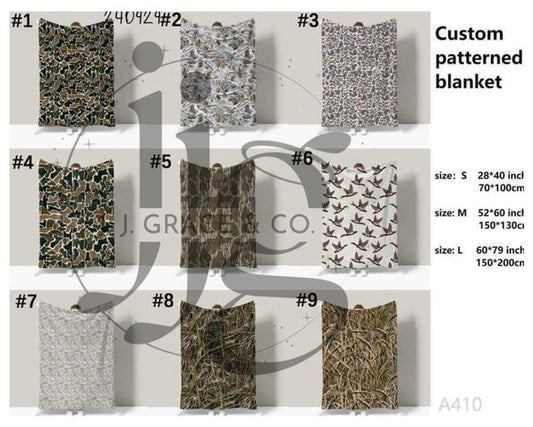 Camo Blanket (Preorder Only)