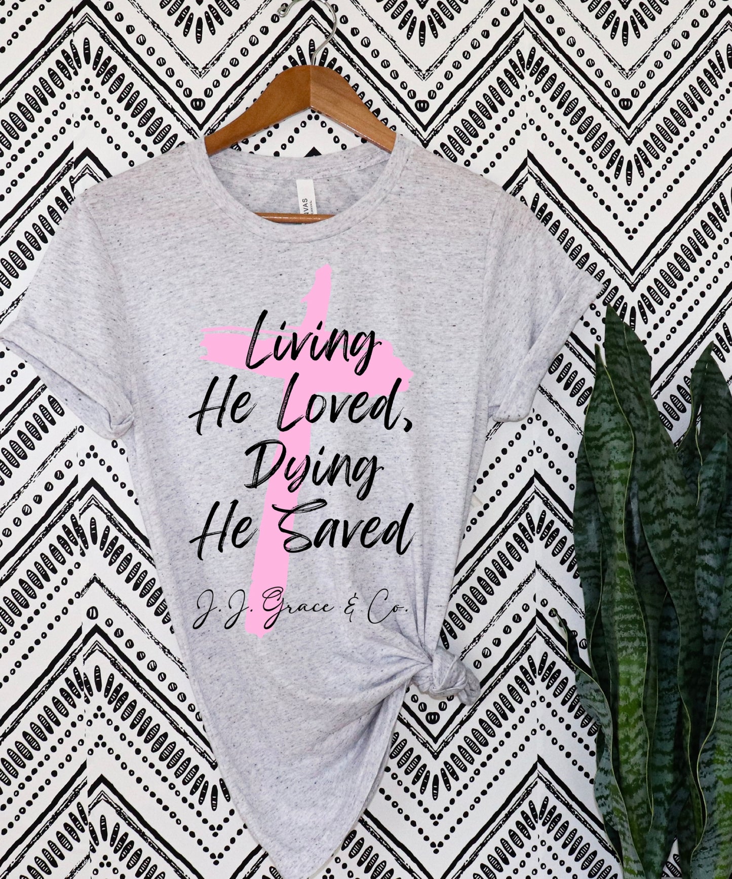 Living He Loved, Dying He Saved